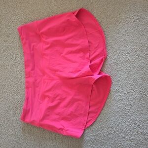 lululemon athletica Old Speed Up Size 14 4 Inch Pink Women Shorts